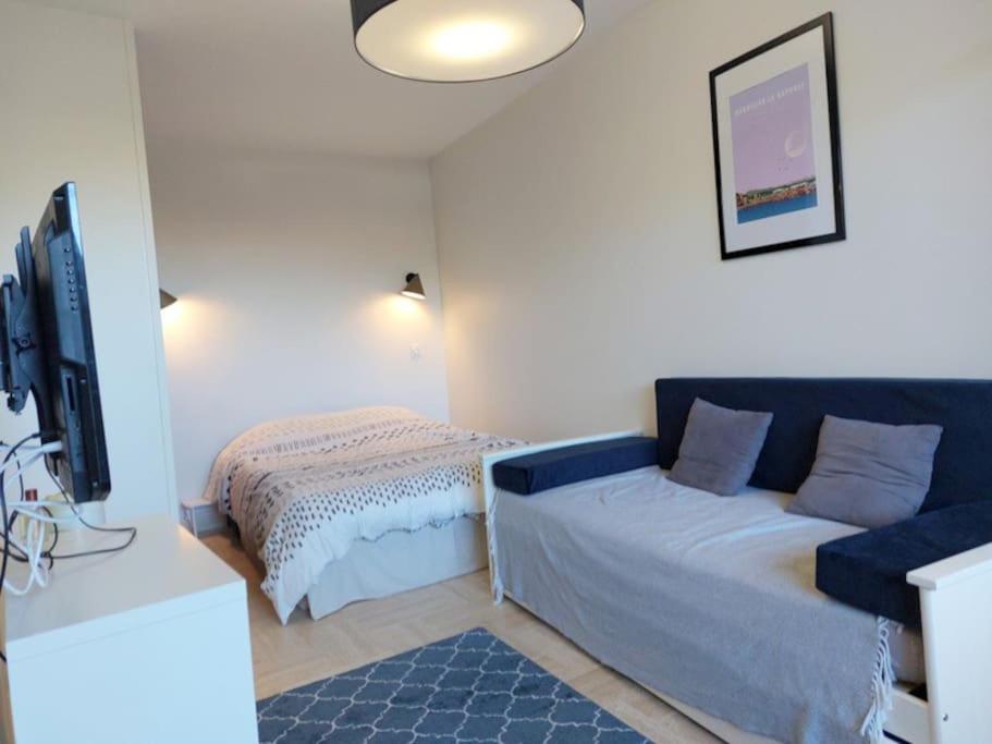 Studio Eleverca 3*- Rez De Jardin Terrasse - Axelle Loc'Appart Mandelieu La Napoule Luaran gambar